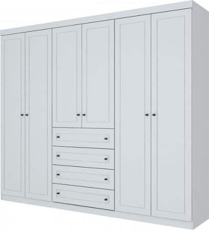 GUARDA ROUPAS AMERICANO 6 PORTAS