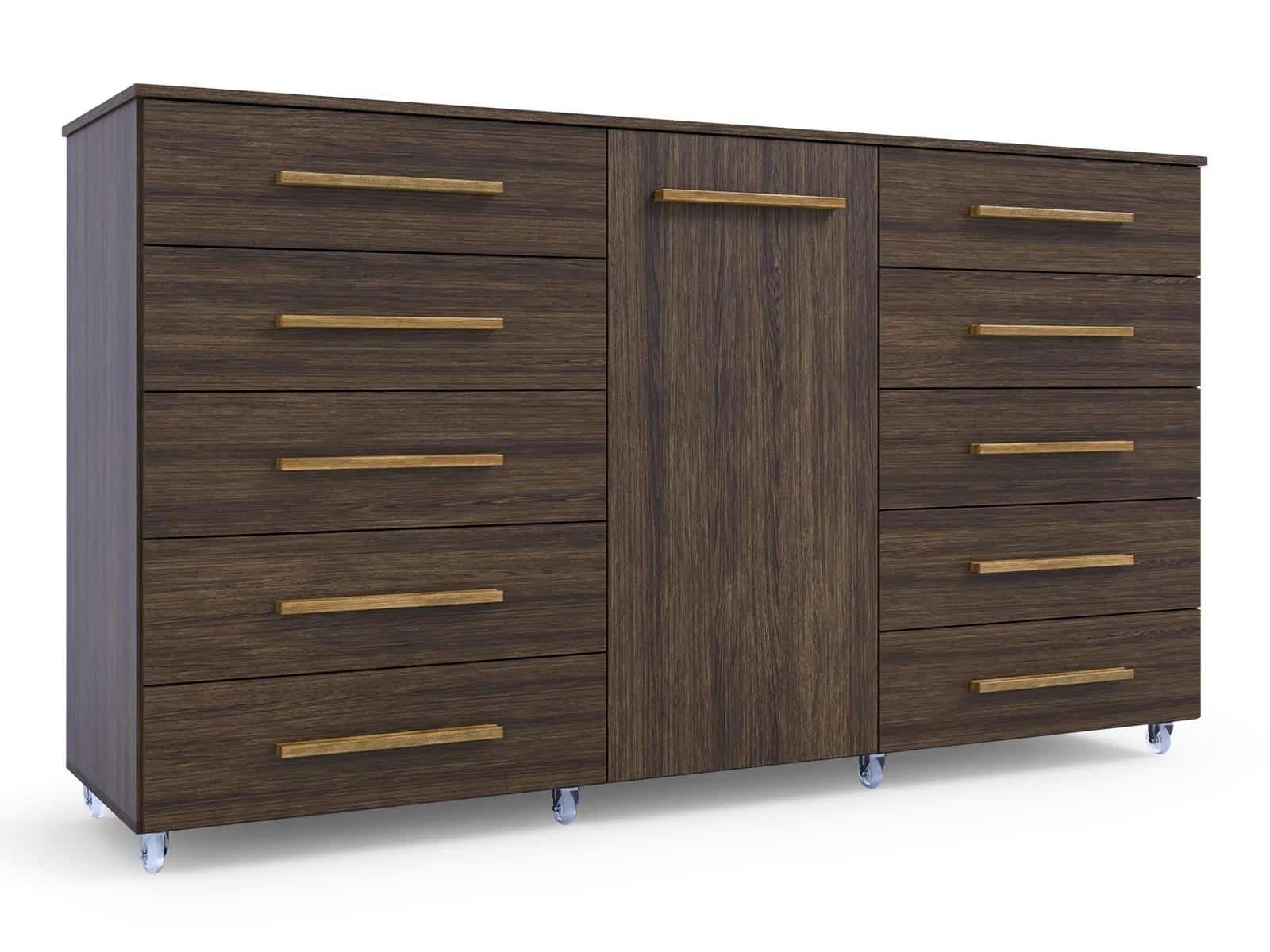 CÔMODA IMPERIAL 10 GAVETAS 01 PORTA