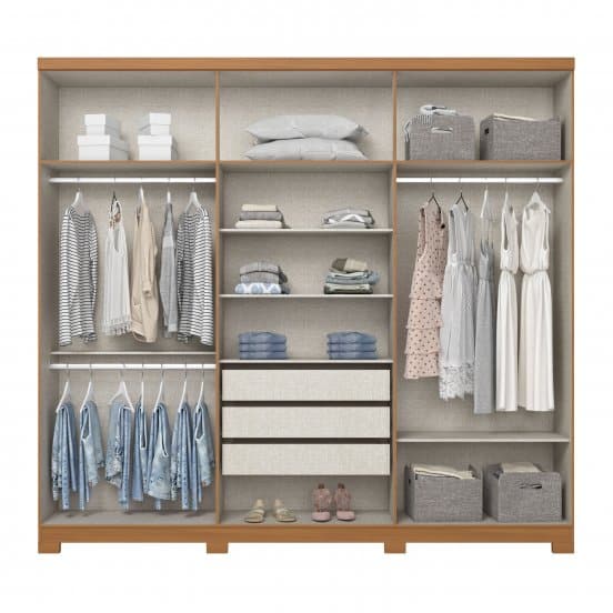 GUARDA ROUPA NEW JADE 06 PORTAS - Image 4